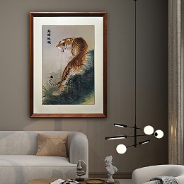 适合挂在办公室的画有哪些？一涵汴绣吉祥如意动物画助力事业蒸蒸日上