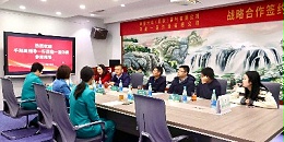 千阳县领导一行莅临一涵汴绣参观调研并开展座谈交流