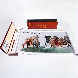 朋友公司开业汴绣礼品选什么？俗话“开业送四样，福旺财运旺”，指什么