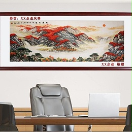 公司开业庆典送什么礼物比较好？这3个开封汴绣礼品值得考虑