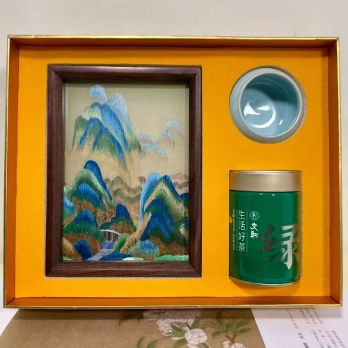 宋式非遗毛尖套盒