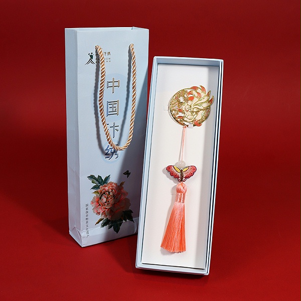 教师节礼物推荐：手工刺绣国风书签