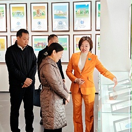 河南省政协委员联络委员会领导一行莅临一涵刺绣博物馆参观指导