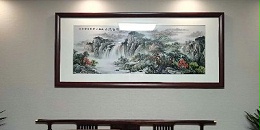 别墅装饰画哪里买 一涵汴绣信任品牌