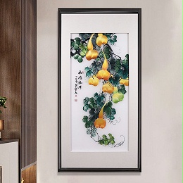 挂画选的好，家里旺的不得了！玄关是东墙，切记不要挂这3类画